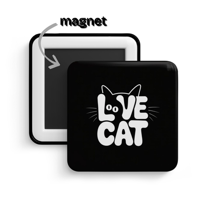 I love Cats Fridge Magnet