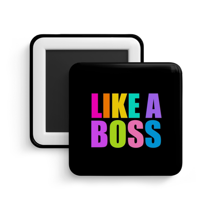 Fearless Mindset Fridge Magnet