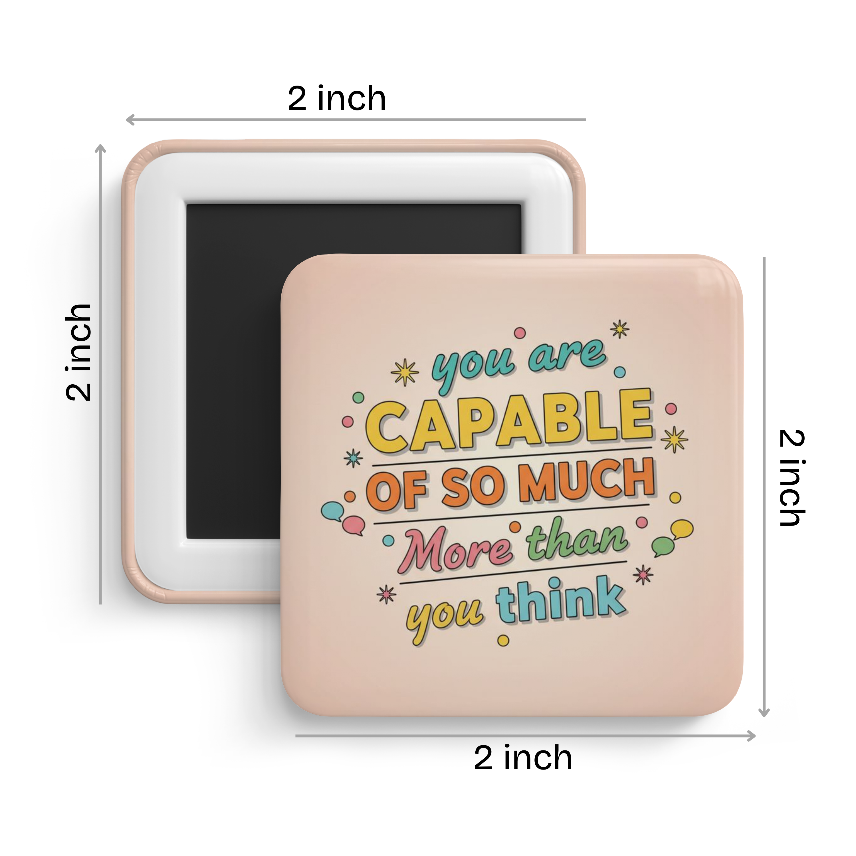Shine Your Light Fridge Magnet