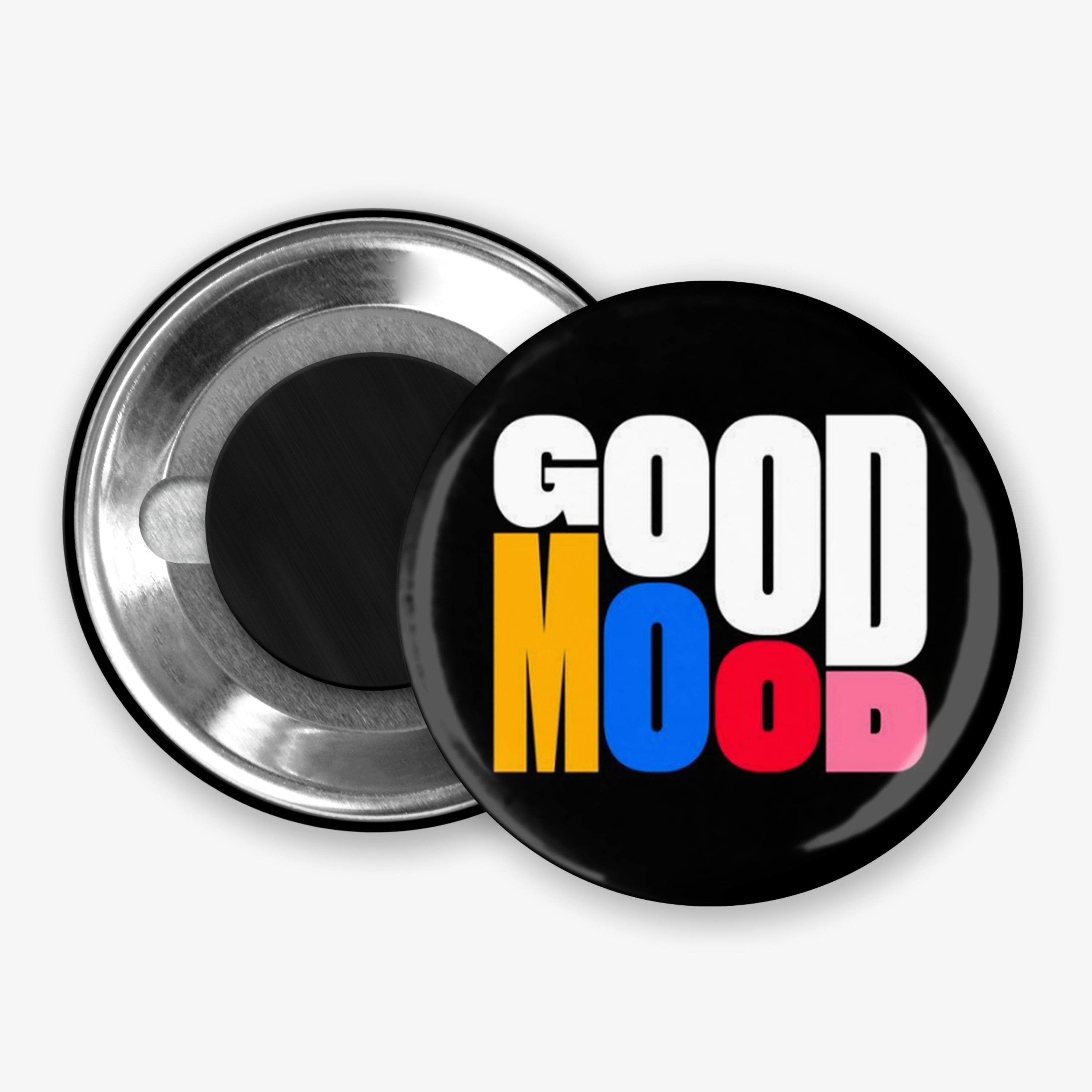 Good Mood - Button Pin / Magnet