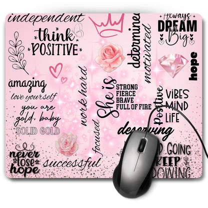Gentle Reminders Mouse Pad