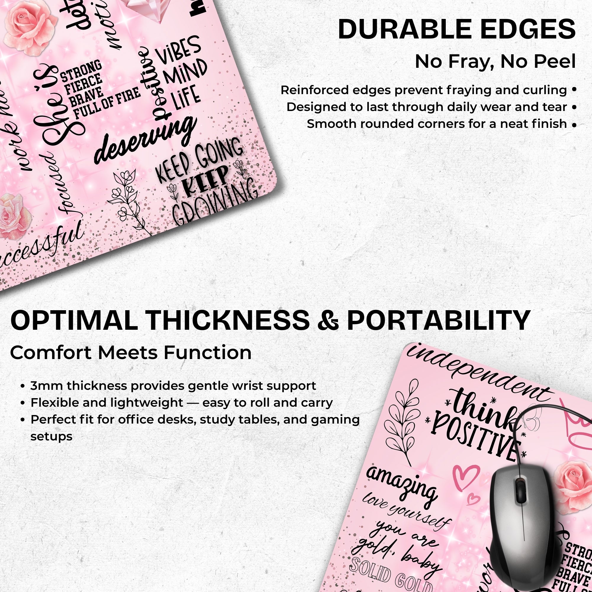 Gentle Reminders Mouse Pad