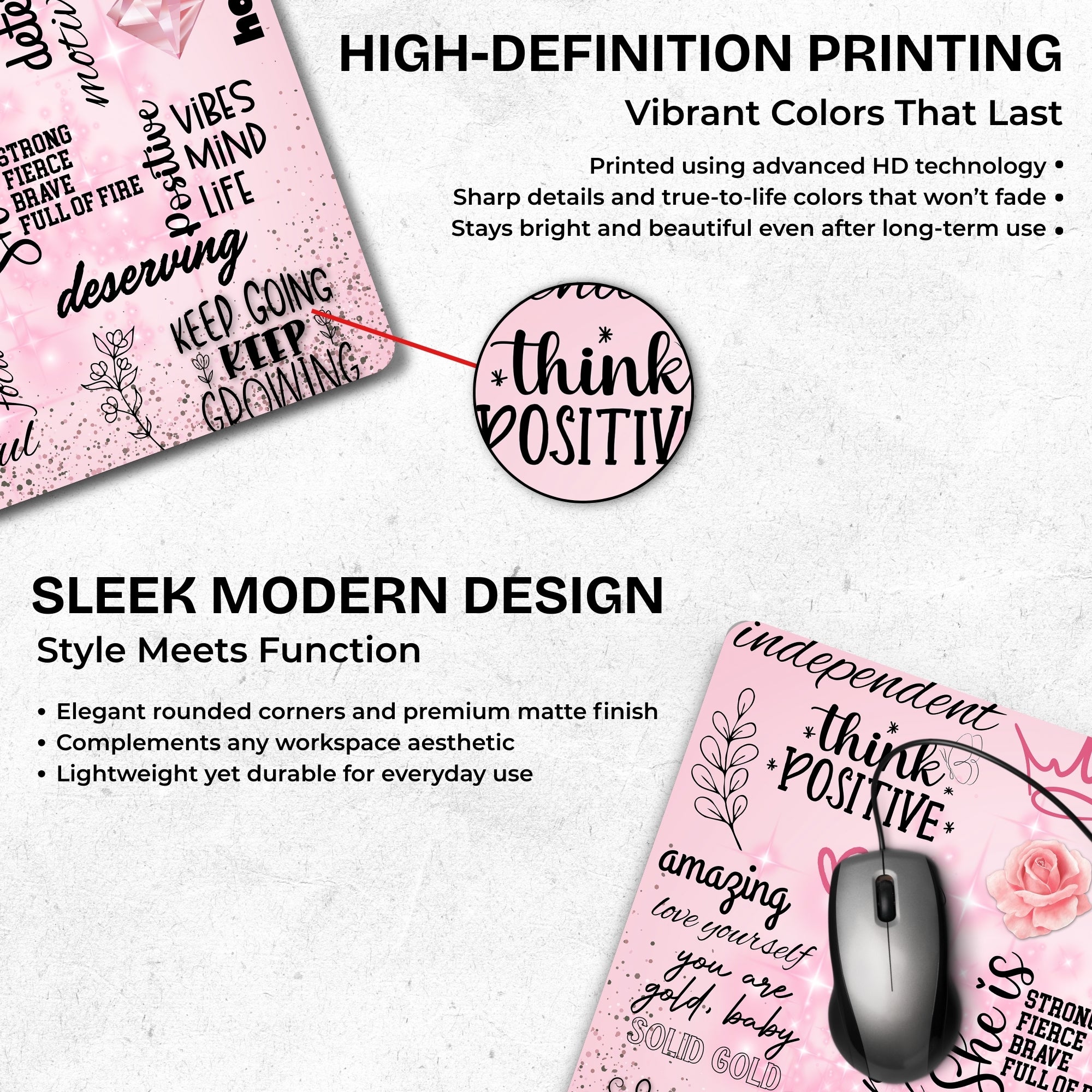 Gentle Reminders Mouse Pad