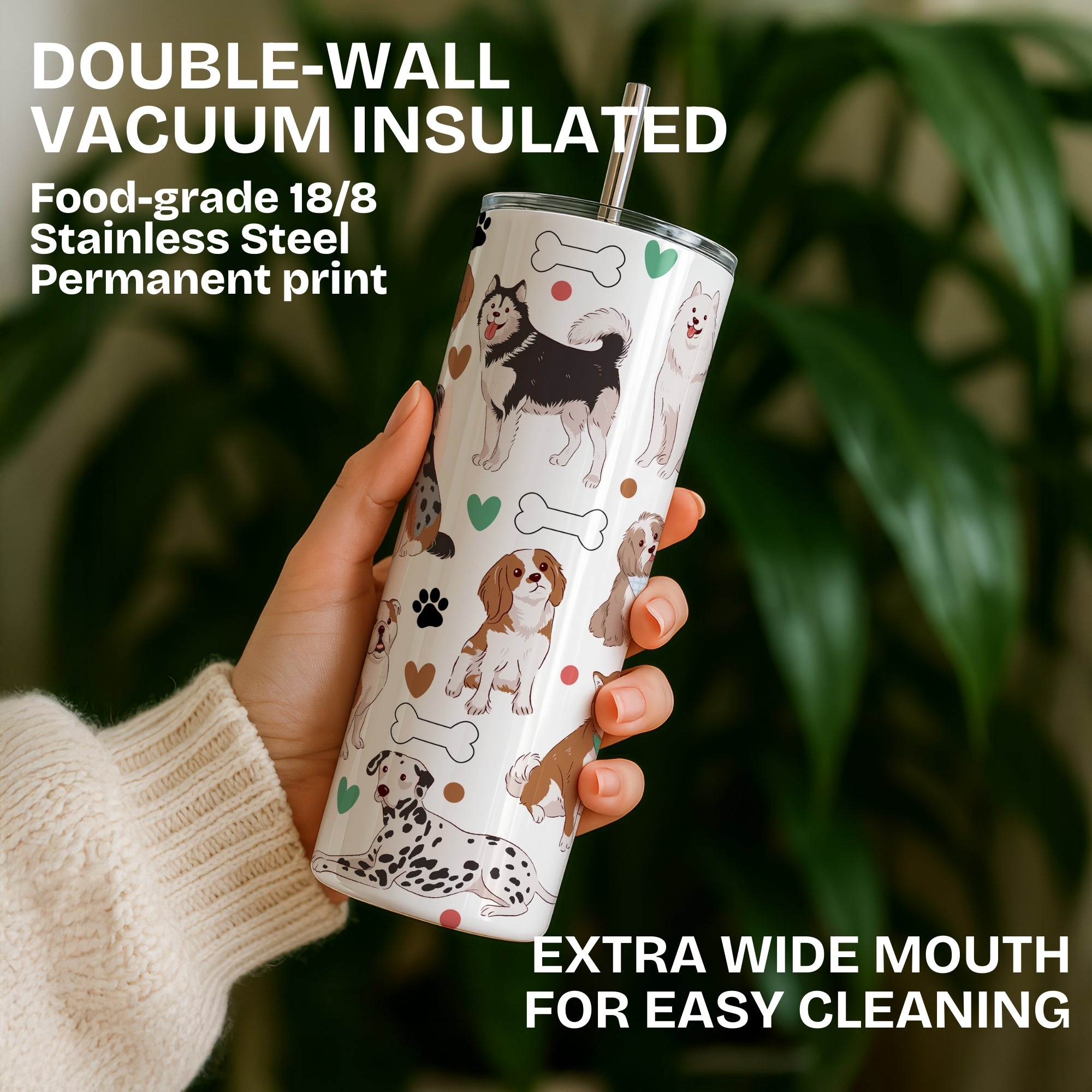 Dog Mama Stainless Steel Vacuum Insulated Tumbler