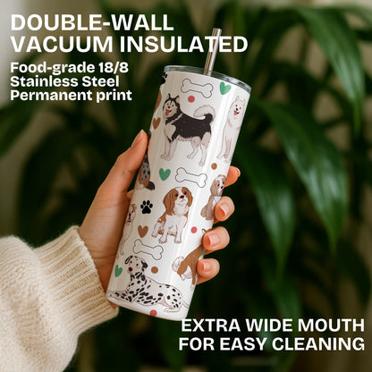 Dog Mama Stainless Steel Vacuum Insulated Tumbler