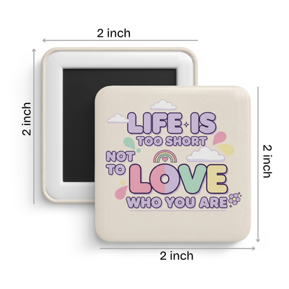 Breathe & Reset Fridge Magnet
