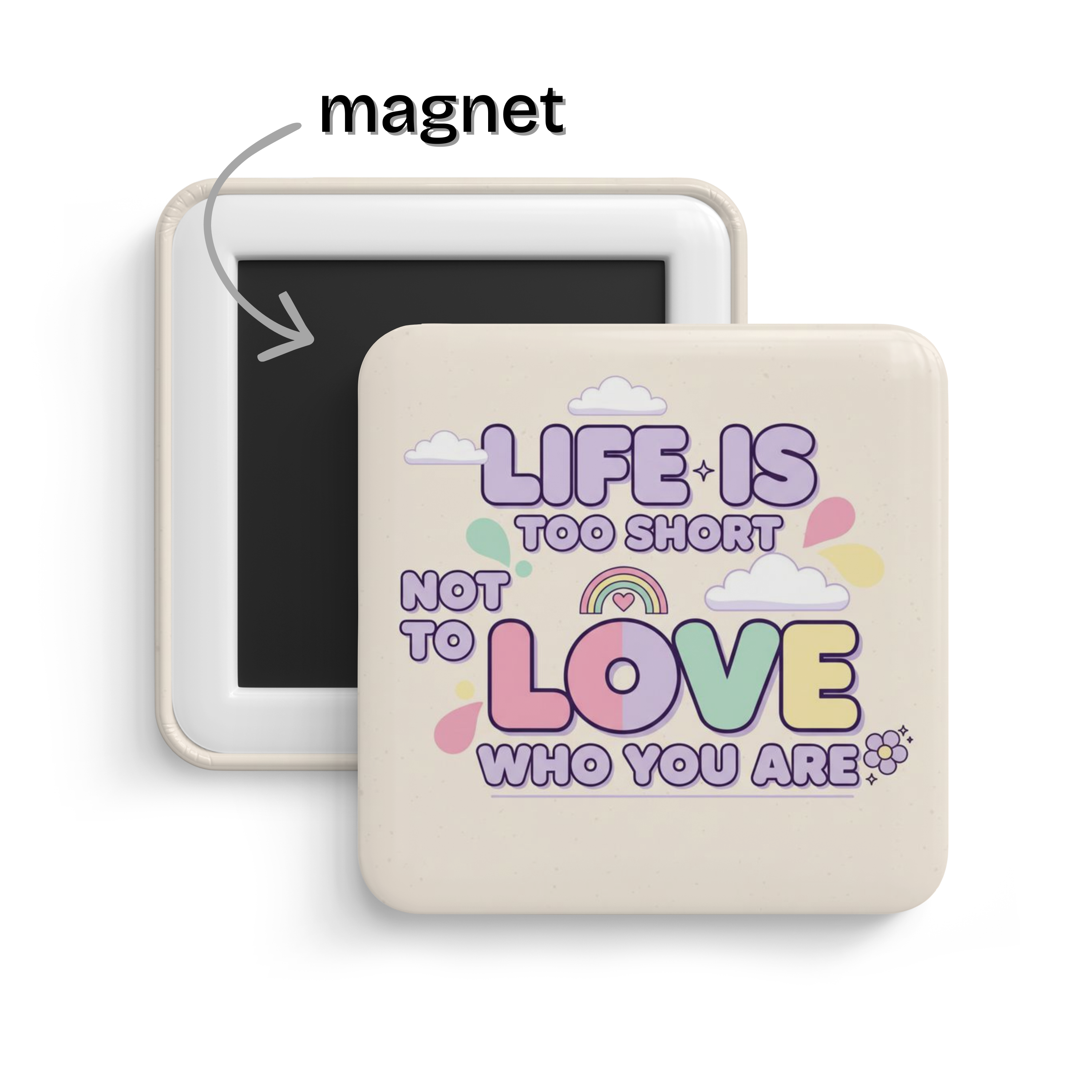 Breathe & Reset Fridge Magnet