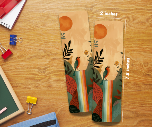 Dreamy Boho Laminated Bookmark