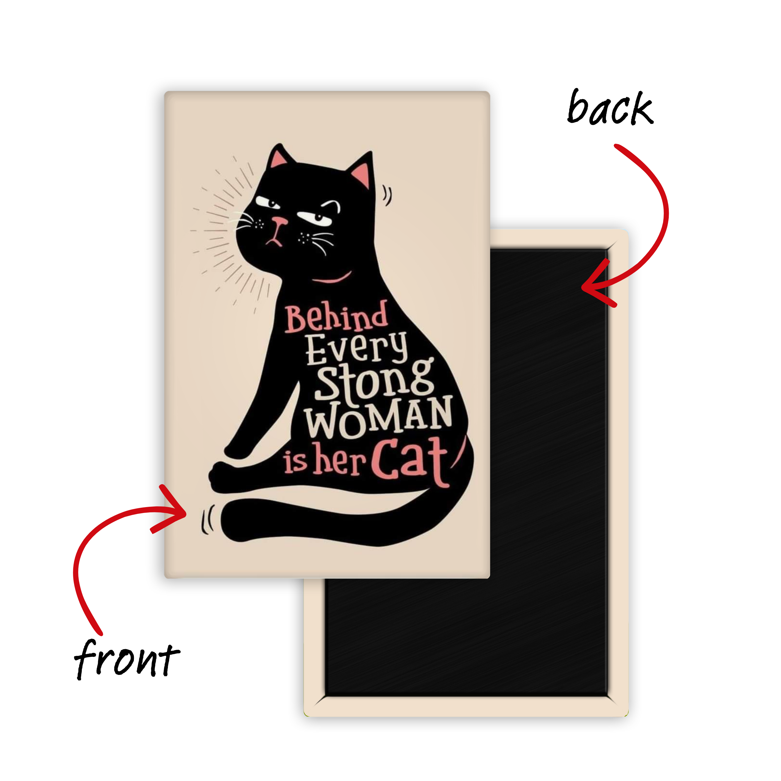 Fur Real Boss Fridge Magnet