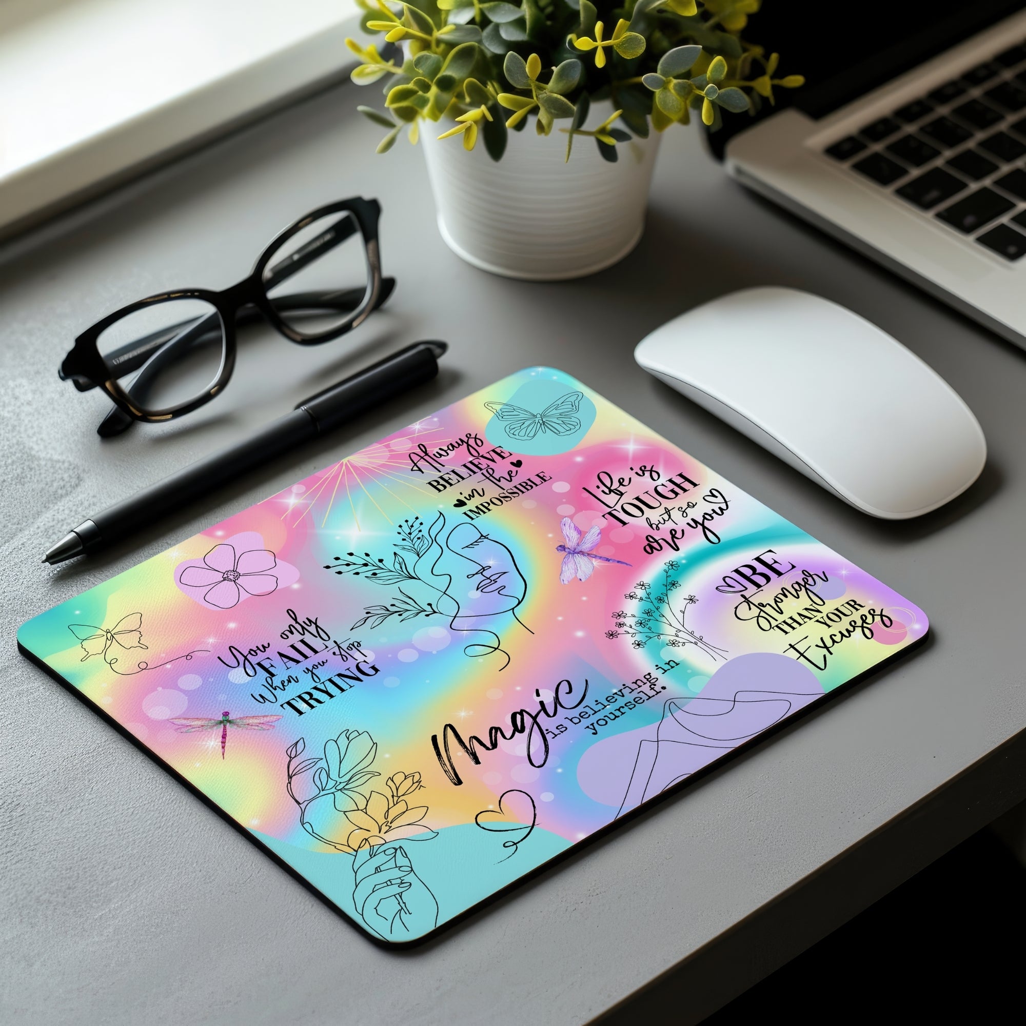 Own Your Power Mouse Pad