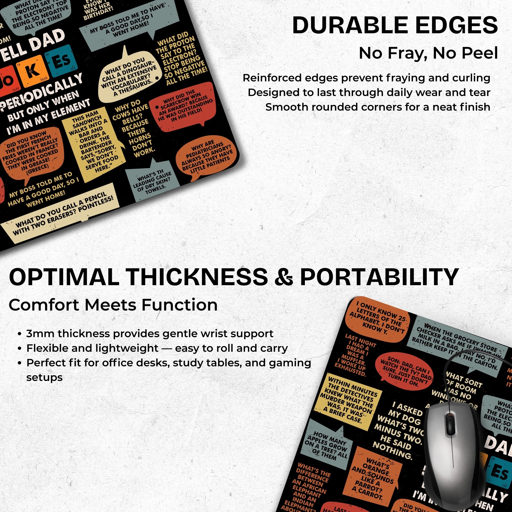 Work but Make It Fun Mouse Pad