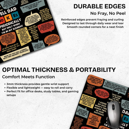 Work but Make It Fun Mouse Pad