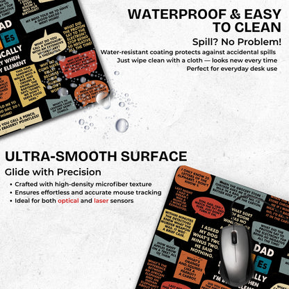 Work but Make It Fun Mouse Pad