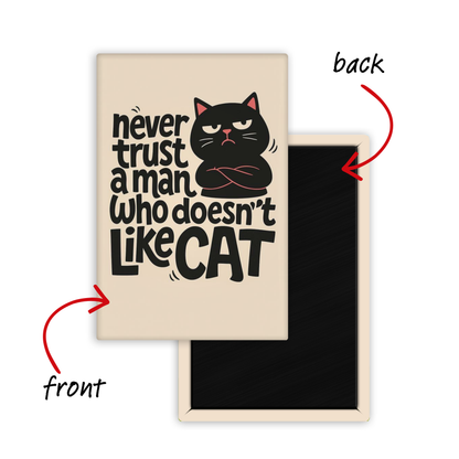 Meowgical Mood Fridge Magnet
