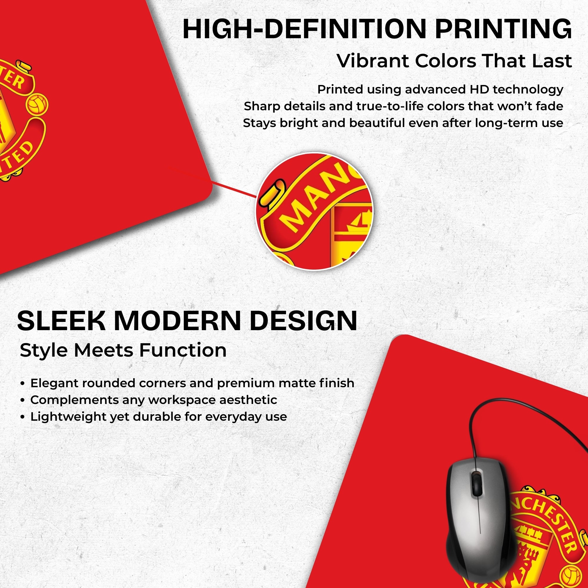 Manchester United – Football Royalty Mouse Pad