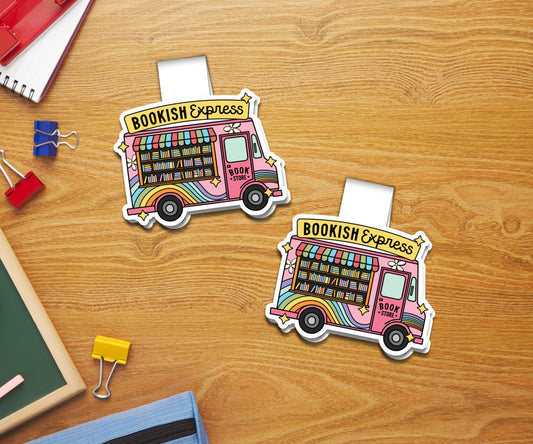Bookish Express Magnetic Bookmark