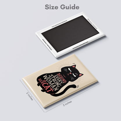 Cattitude Cat Fridge Magnet