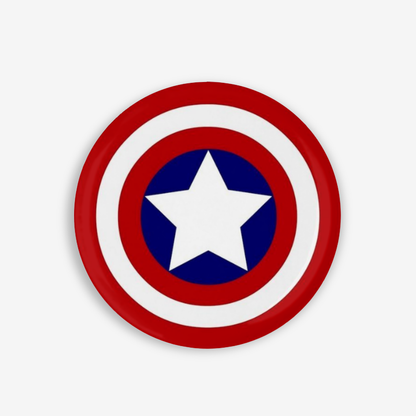 Captain America- Button Pin / Magnet