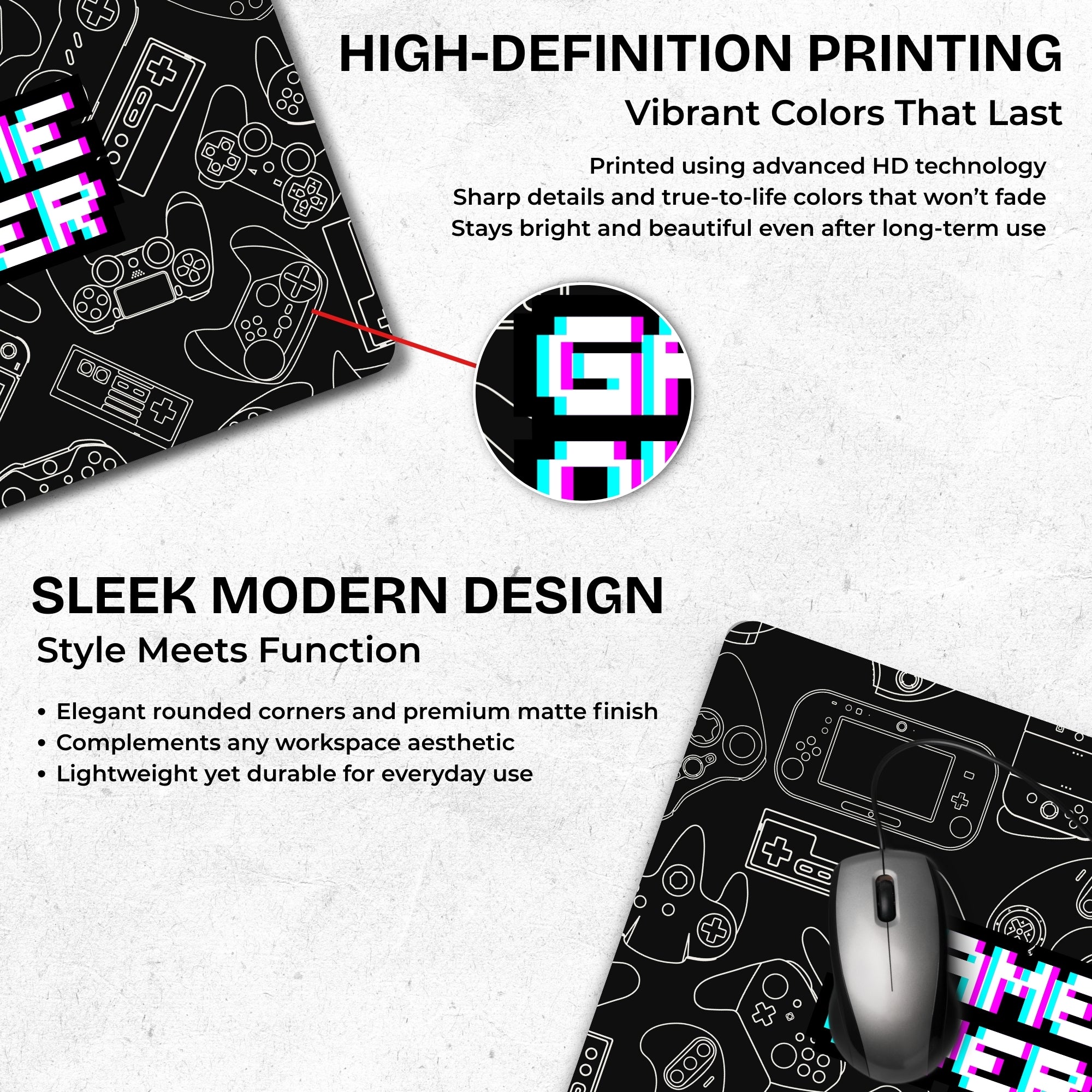 Play All Day Mouse Pad