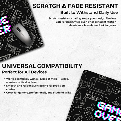 Play All Day Mouse Pad