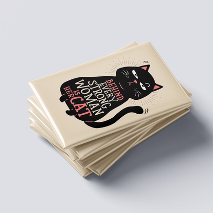 Cattitude Cat Fridge Magnet