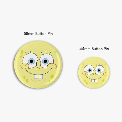 Spongebob - Button Pin / Magnet