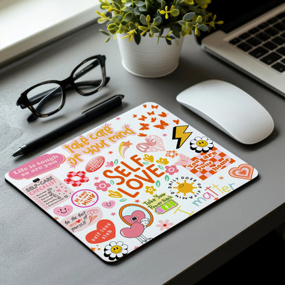 Self Love Club Mouse Pad