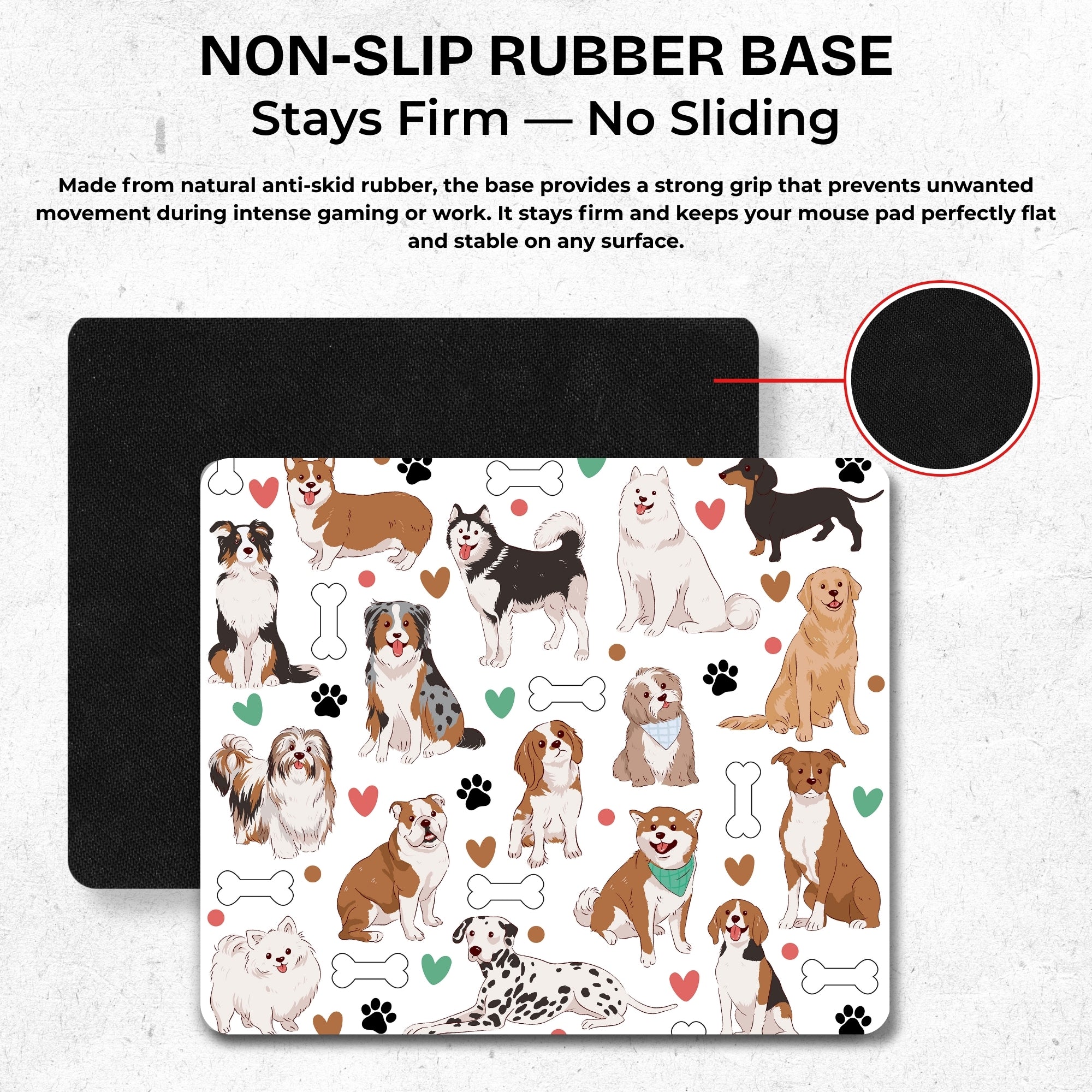 Happy Tails Mouse Pad