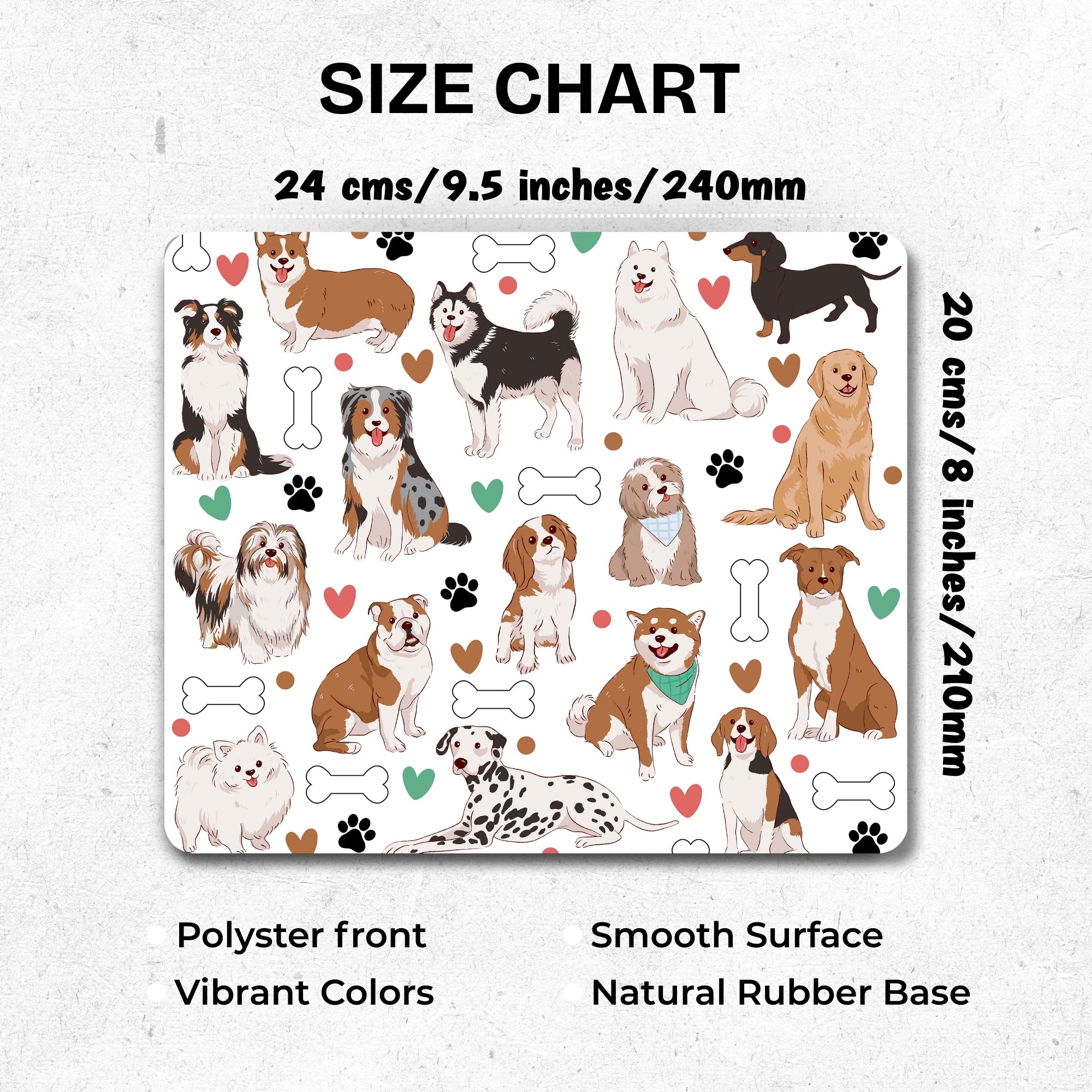 Happy Tails Mouse Pad