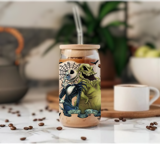Jack Skellington - Glass Tumbler