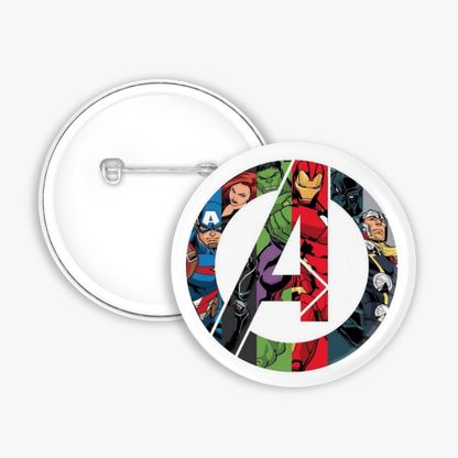 Avengers - Button Pin / Magnet