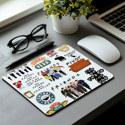 Fun Mode - Friends Mouse Pad