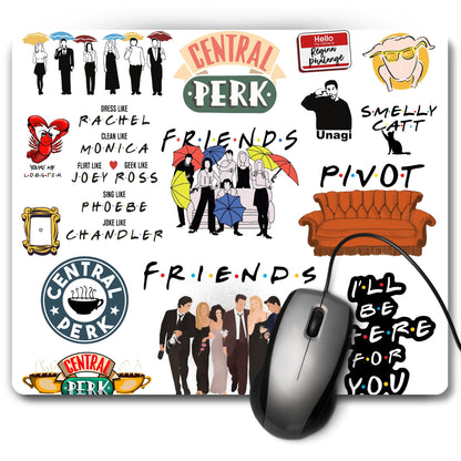 Fun Mode - Friends Mouse Pad