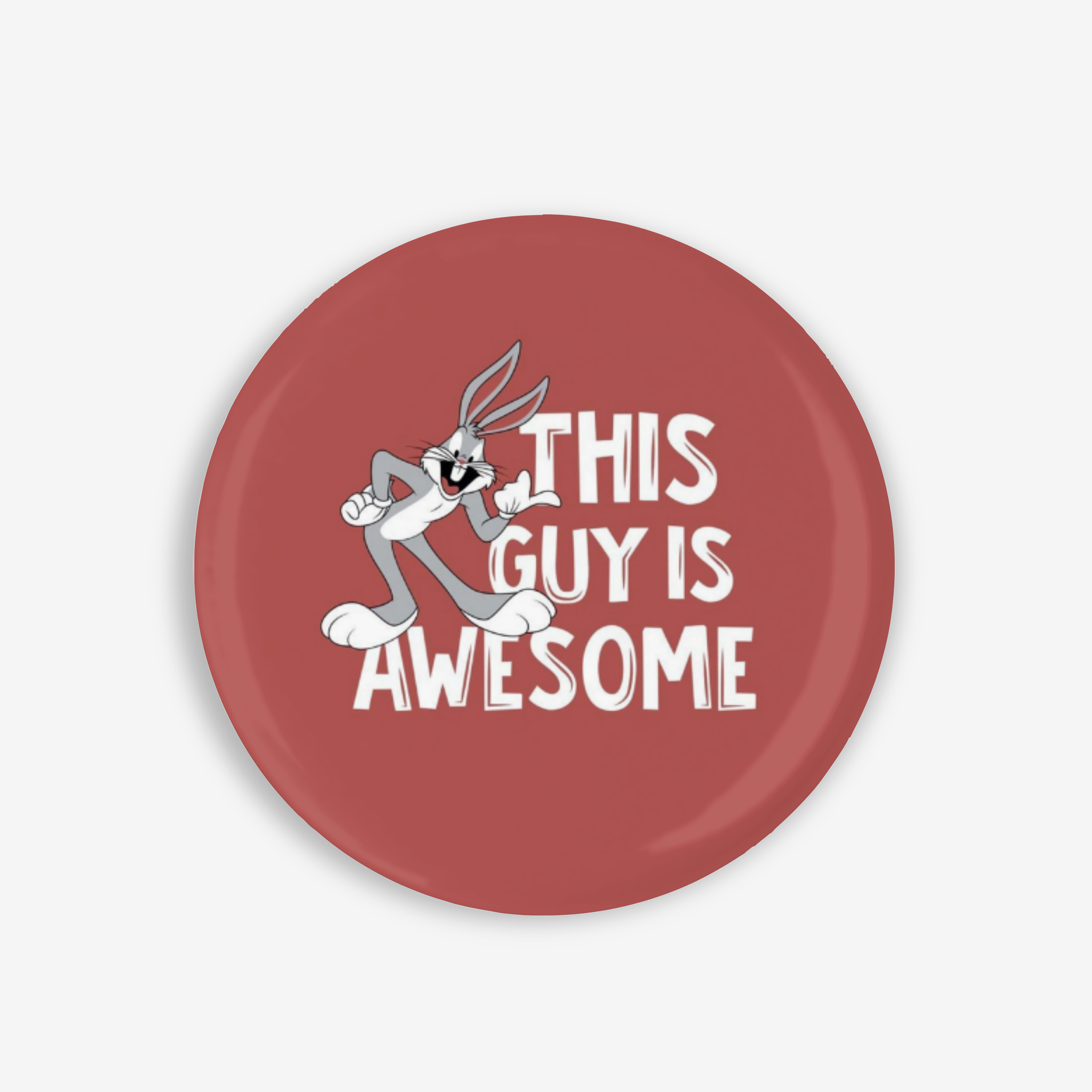 Bugs Bunny - Button Pin / Magnet