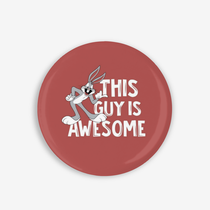 Bugs Bunny - Button Pin / Magnet