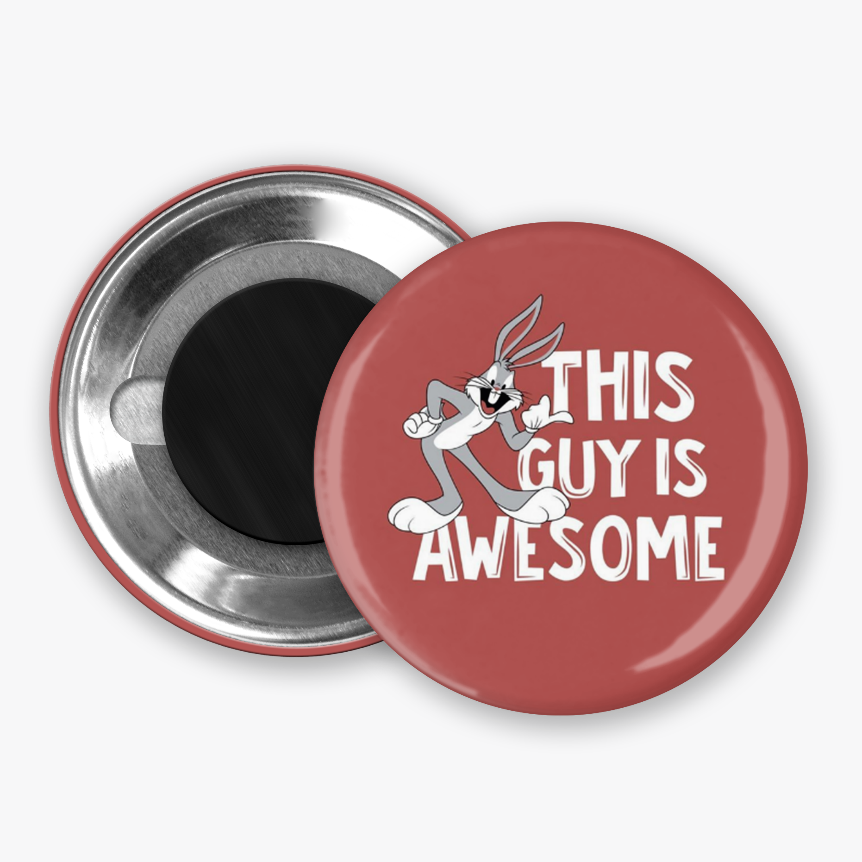 Bugs Bunny - Button Pin / Magnet