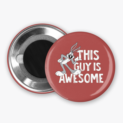 Bugs Bunny - Button Pin / Magnet
