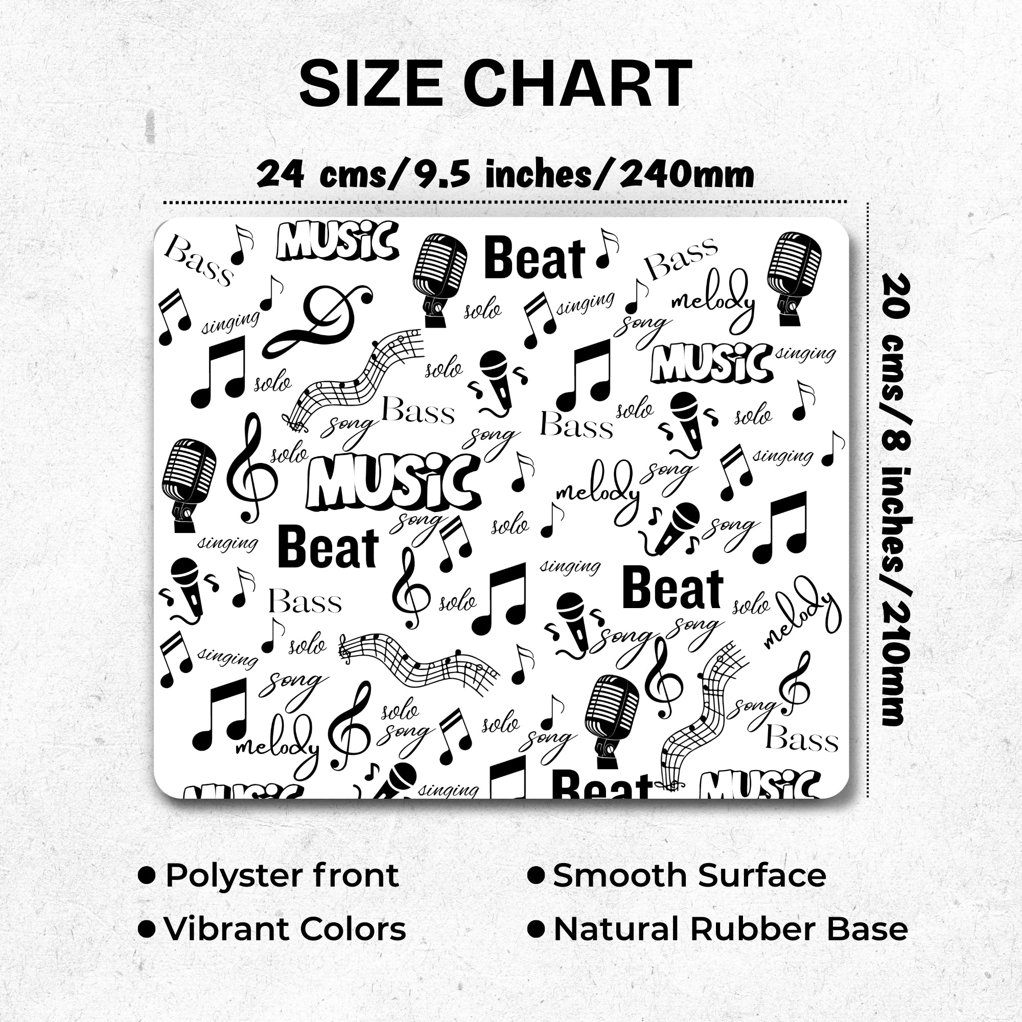 Melody Mood Mouse Pad