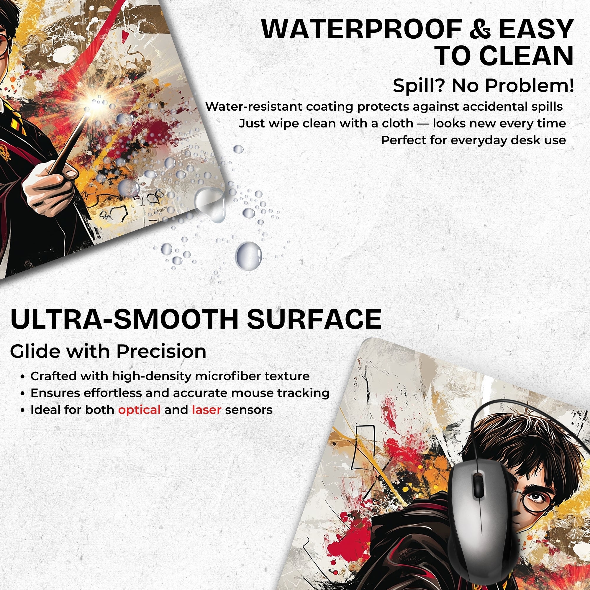 Harry Potter Enchanted Wizard Mouse Pad