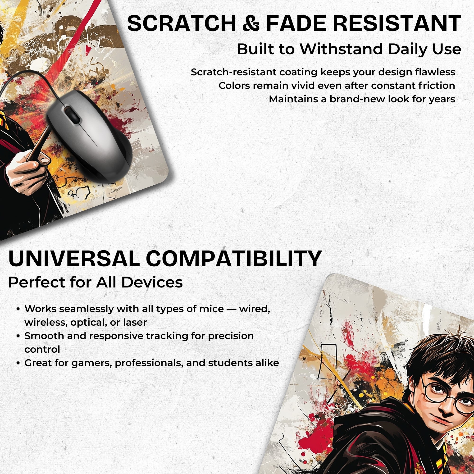 Harry Potter Enchanted Wizard Mouse Pad