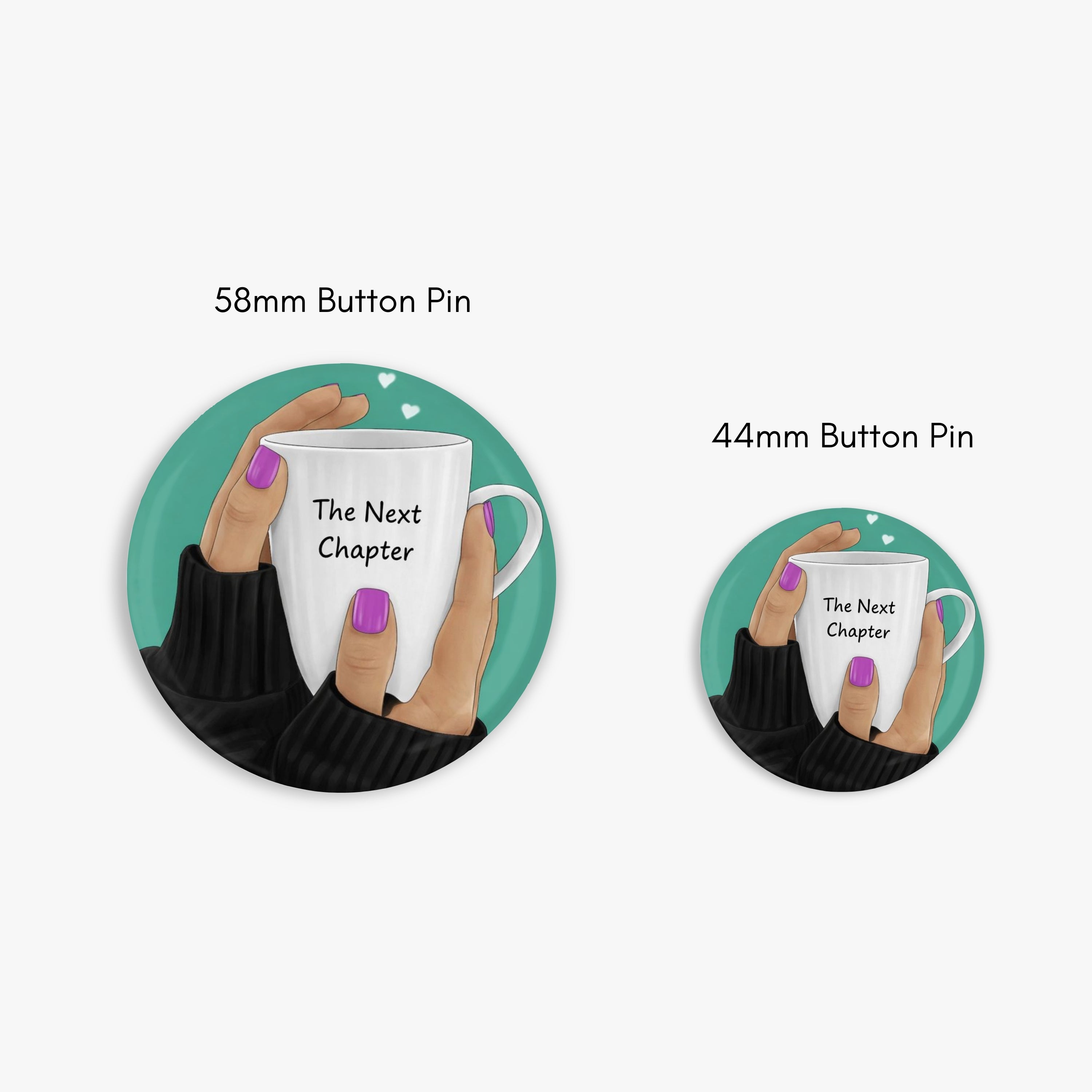 The Next Chapter - Button Pin / Magnet