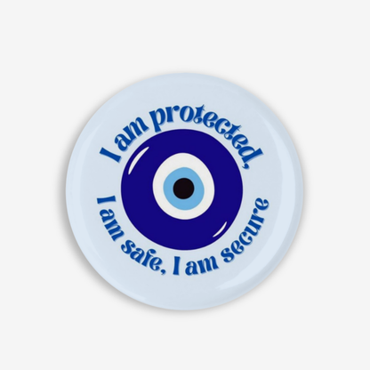 Evil Eye- Button Pin / Magnet