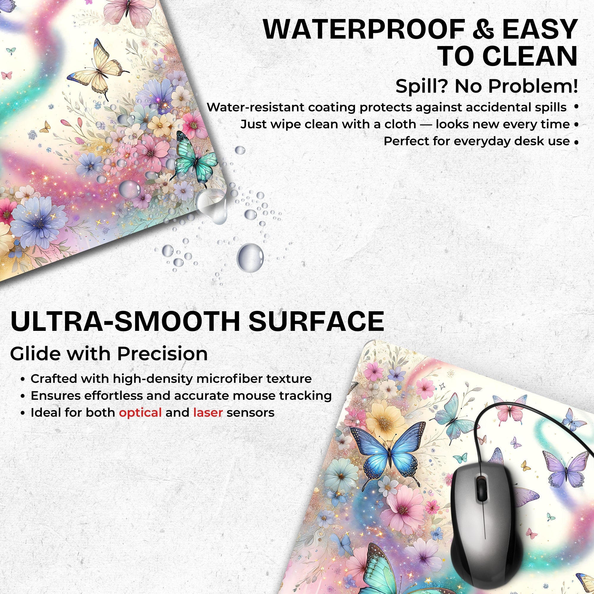 Happy Desk Mouse Pad