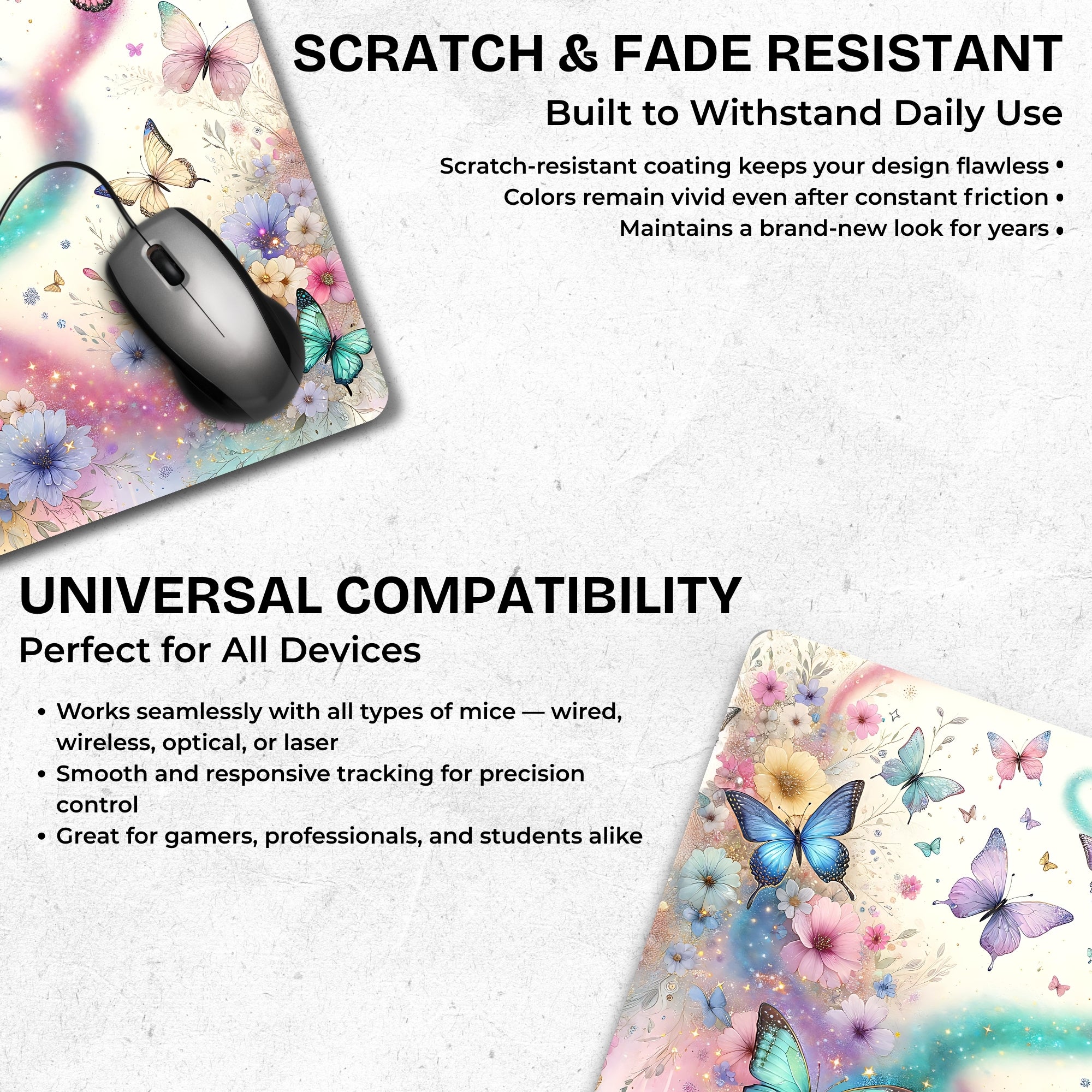 Happy Desk Mouse Pad