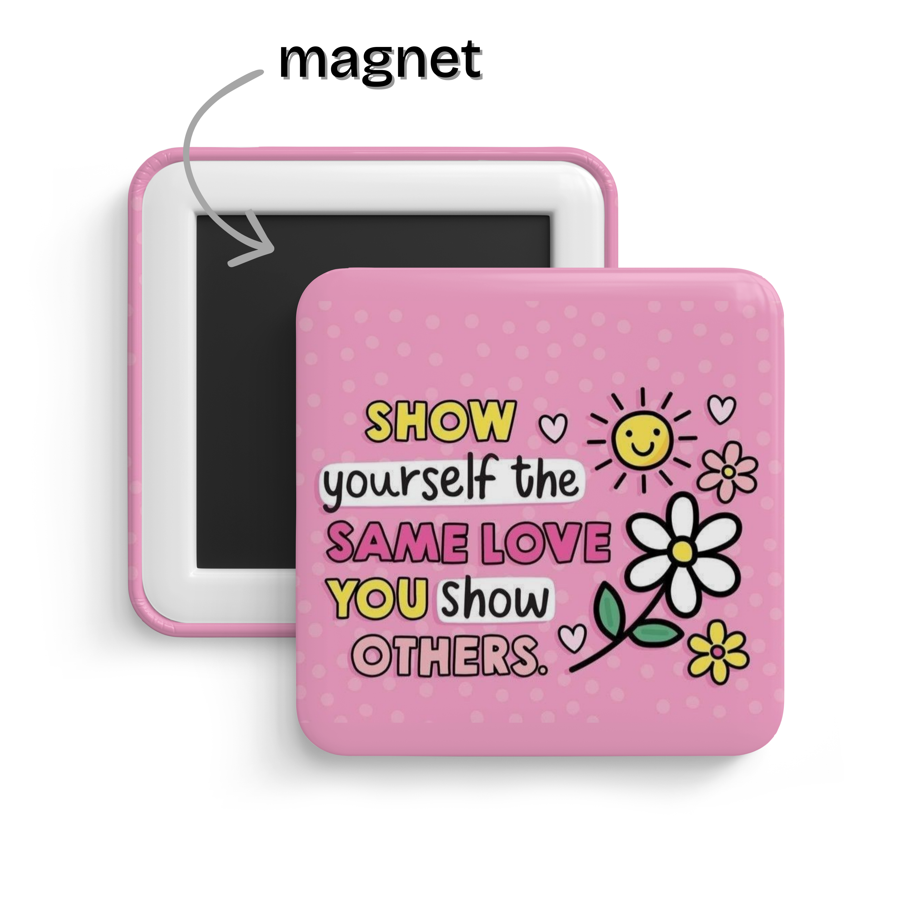 Choose Self Love Fridge Magnet