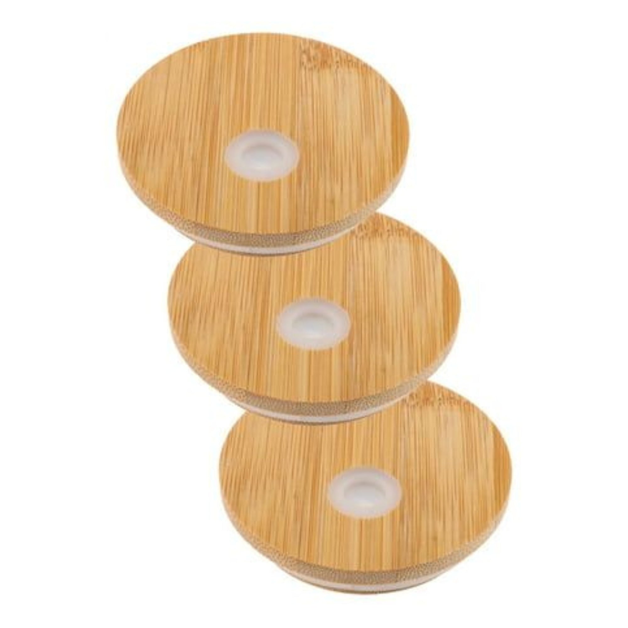Bamboo Lids For Glass Cans