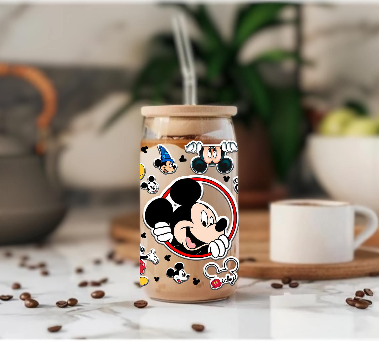 Mickey Mouse - Glass Tumbler