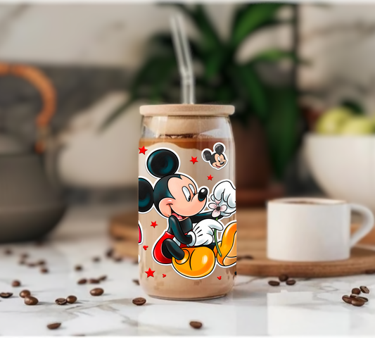 Mickey - Glass Tumbler