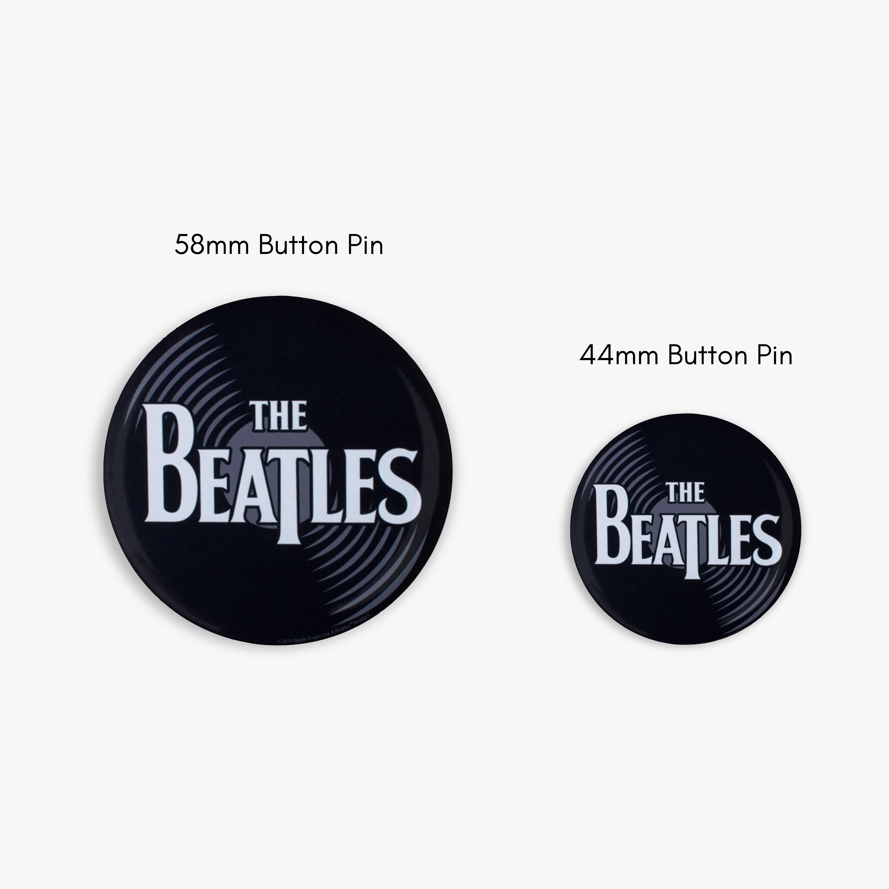 The Beatles - Button Pin / Magnet