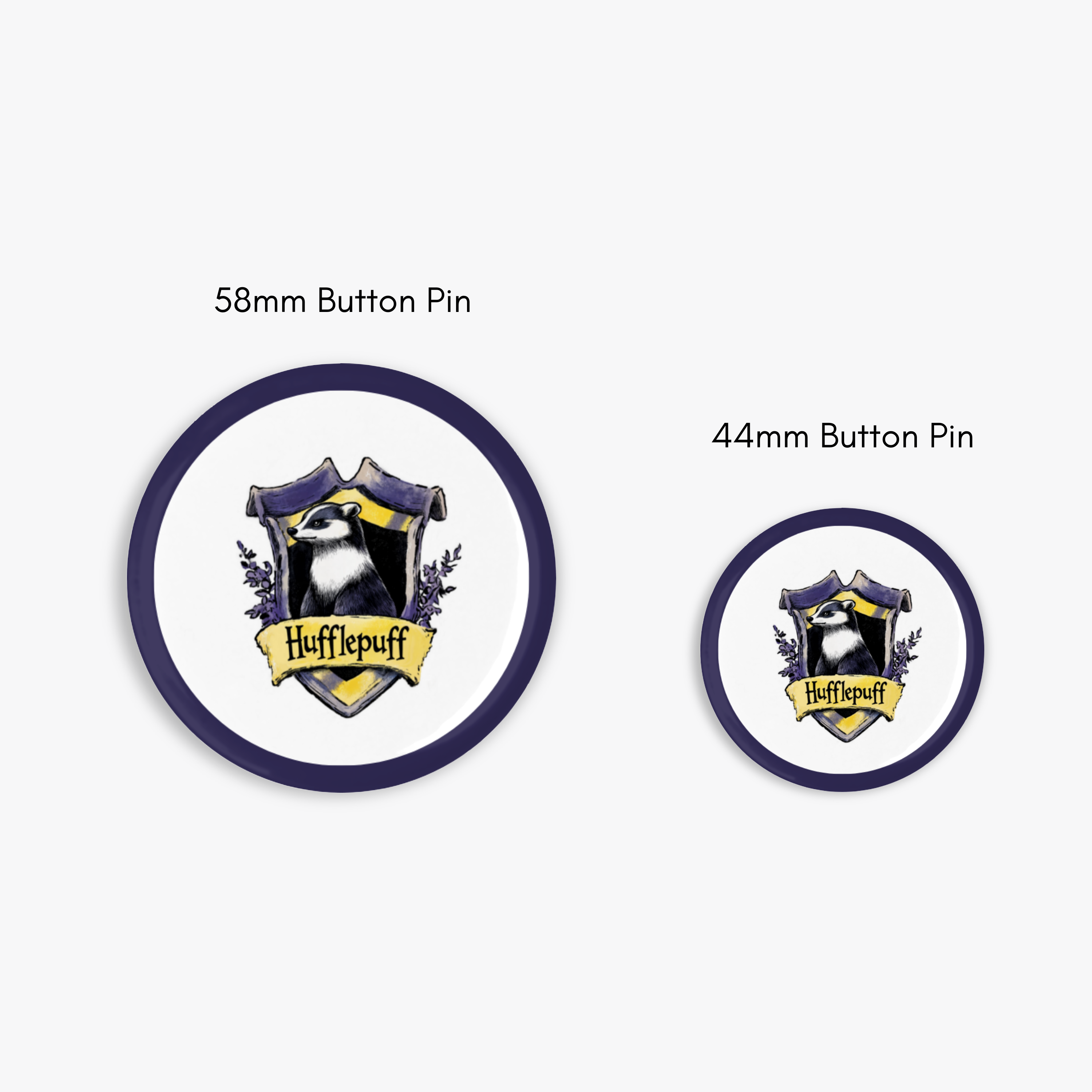 Hogwarts Houses - Button Pin / Magnet